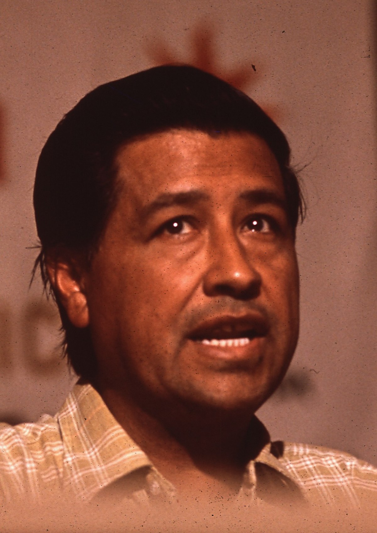 Cesar Chavez - What is at stake is human dignity. If a man...