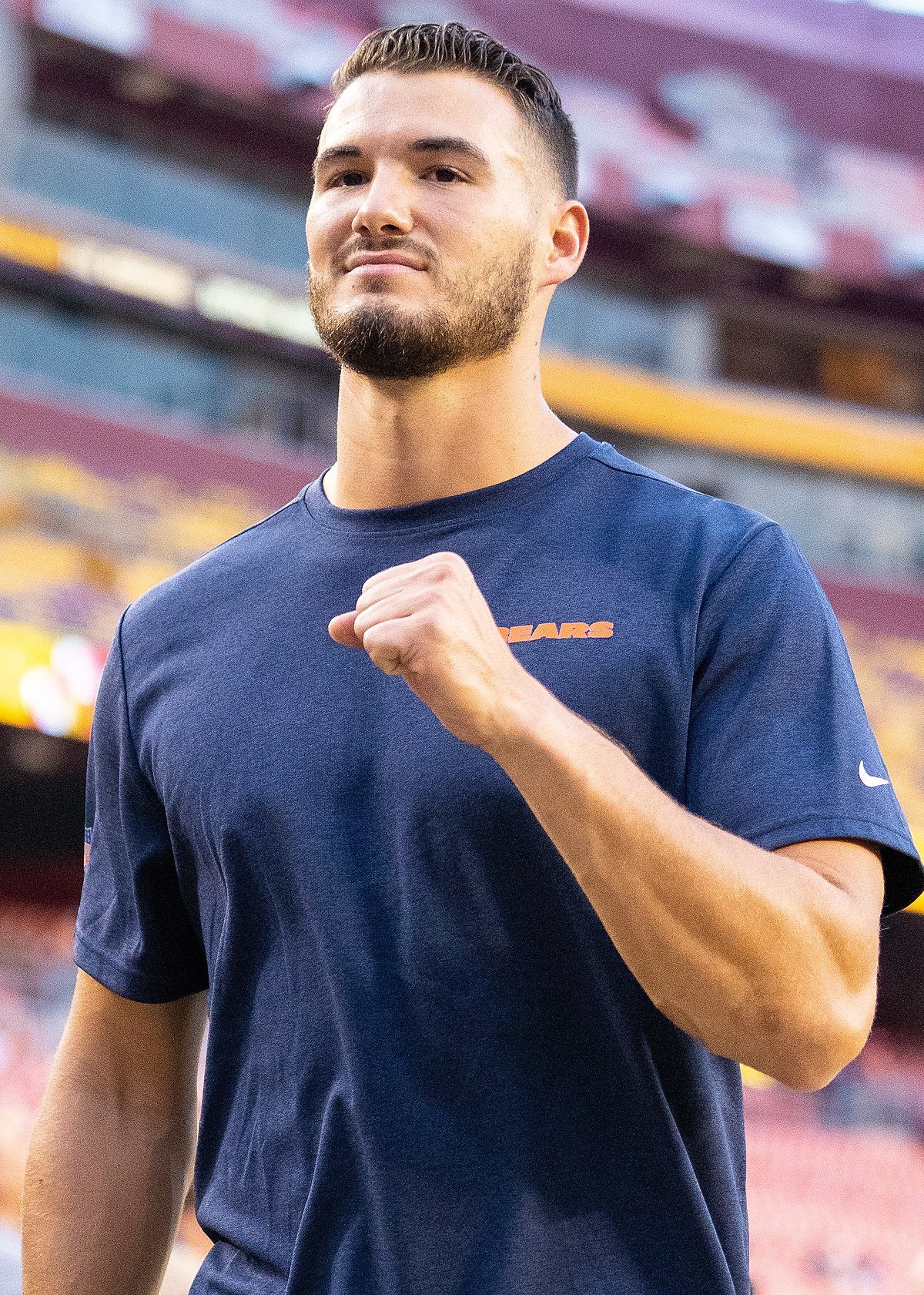 Bears QB Mitch Trubisky fearless with future on the line in